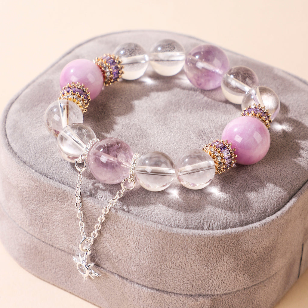 Crystal Bracelet with Detachable Star Charm